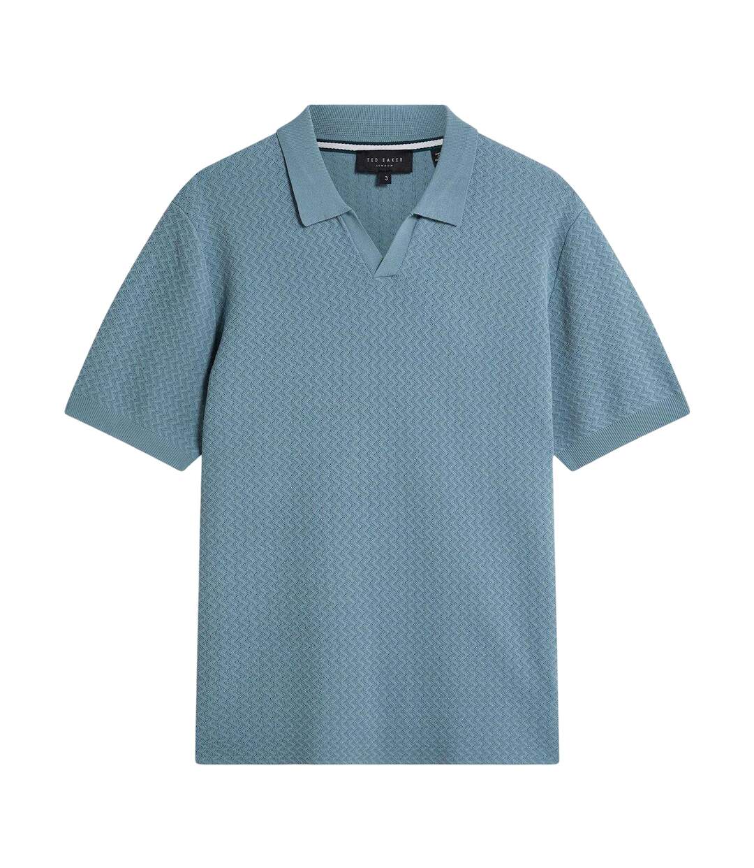 Polo Motif/style Zig-zag Homme Bleu Ted Baker-2