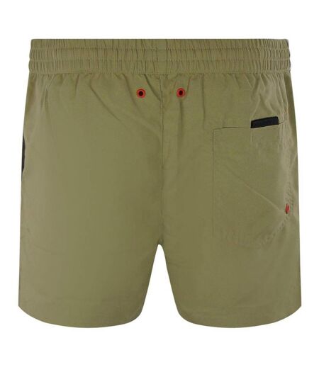 Short De Bain Motif/style Logo Homme Vert Diesel