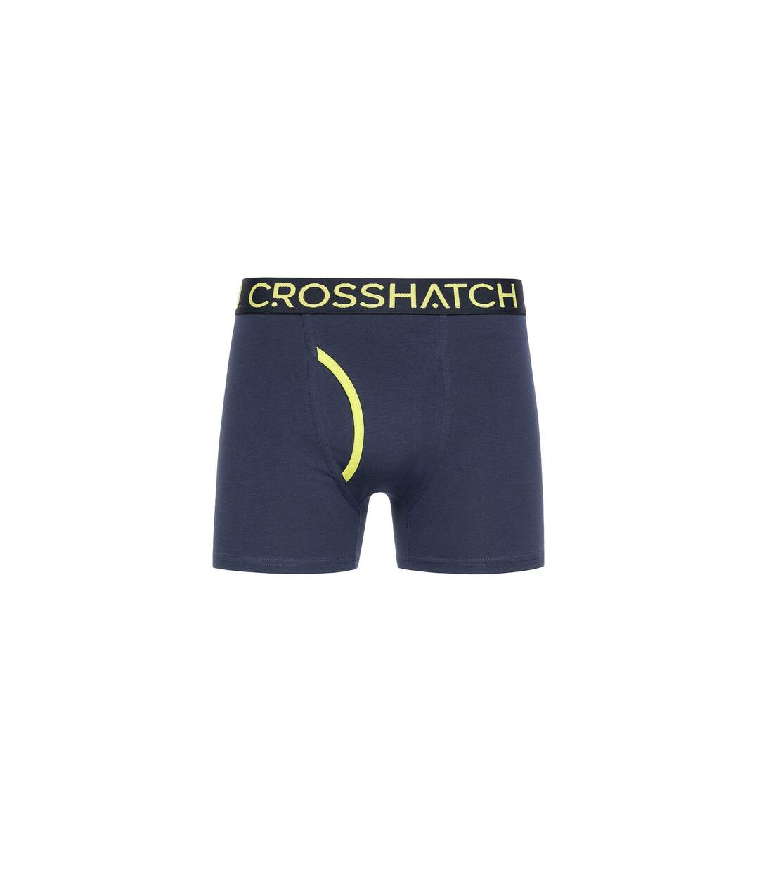 Pack of 3  Mens trioglow boxer shorts  navy Crosshatch