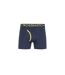 Pack of 3  Mens trioglow boxer shorts  navy Crosshatch