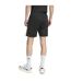 Mens Fleece Striped Track Shorts Black Yellow Adidas-4