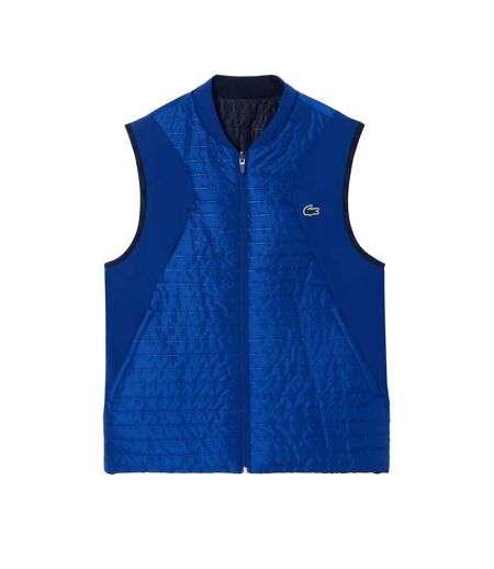 Mens Reversible Sport Gilet Navy Lacoste