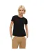 T-shirt Femme Noir Boss-4