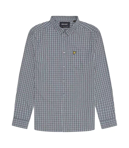 Chemise À Boutons Homme Bleu Lyle & Scott
