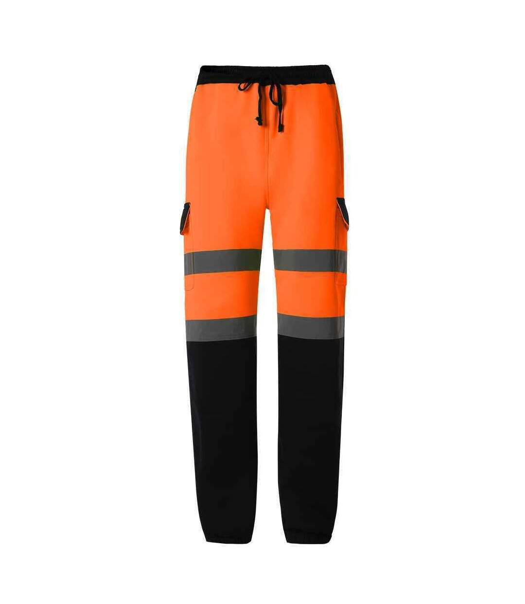 Yoko Pantalon de jogging Hi-Vis pour hommes (Orange / bleu marine) - UTPC4419-1