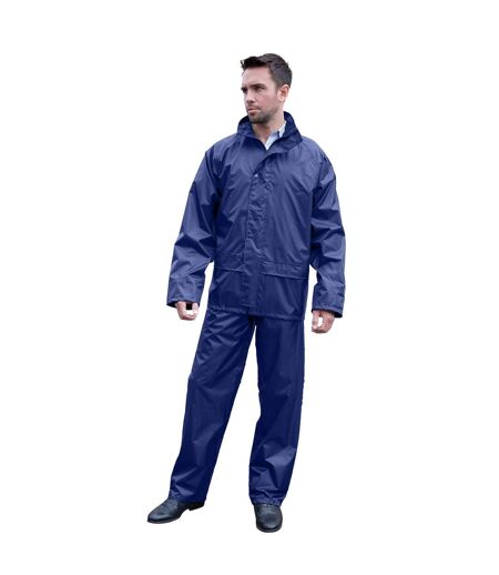 Unisex Adult Rain Suit Royal Blue Result Core