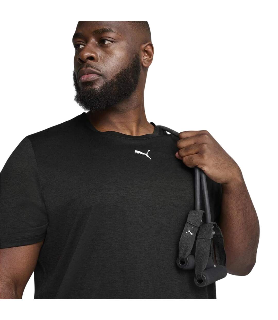 Mens Tad Performance Gym T-shirt Black Puma-3