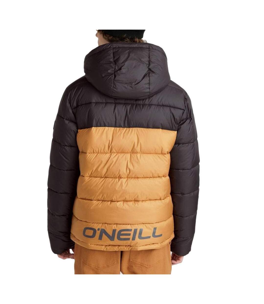 Doudoune noir/camel homme o'neill o'riginals-2