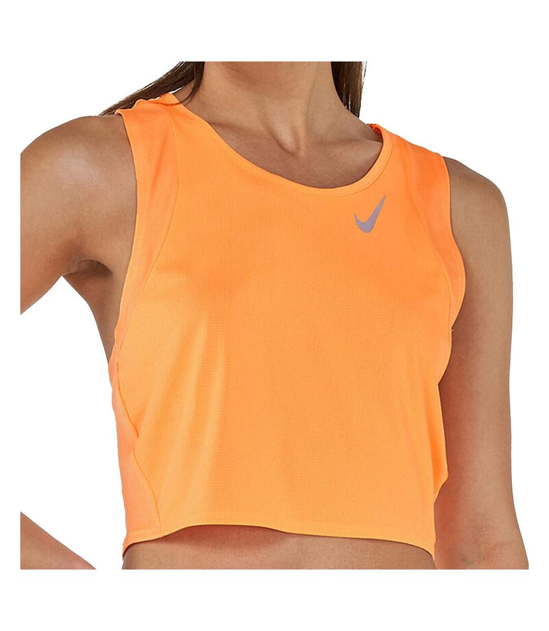 Débardeur Orange Femme Nike Race - L-1