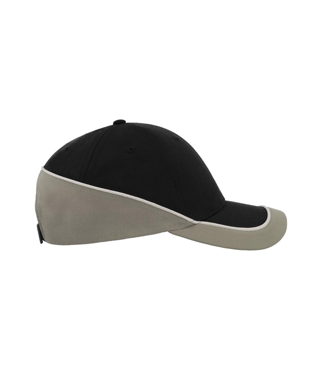 Casquette Compétition Racing Mixte Noir Gris Atlantis-4