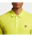 Polo Uni Homme Jaune Clair Lyle & Scott-4
