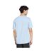 T-shirt Style Petit Logo Essentials Homme Bleu Pâle Noir Adidas-3