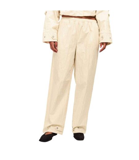 Pantalon Femme Écru Couture Club