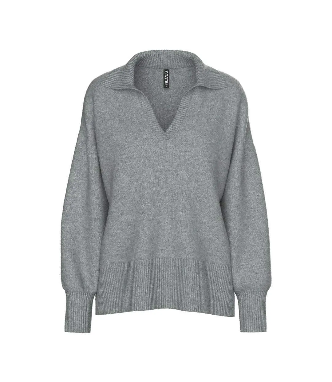 Pull gris femme pieces malou-1