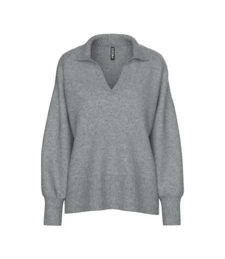 Pull gris femme pieces malou