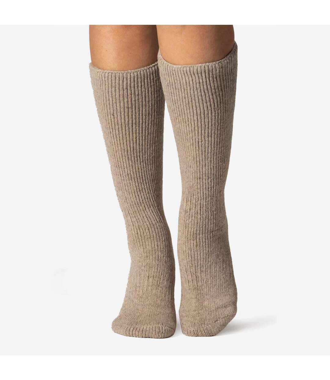Chaussettes Femme Thermiques Laine Hautes Longues-5