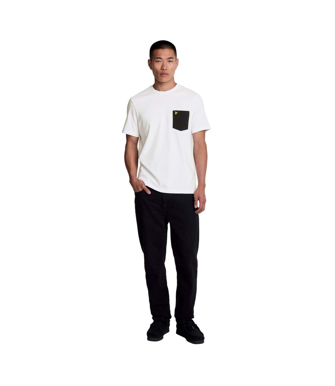 Blanc/noir jet Lyle & Scott-4