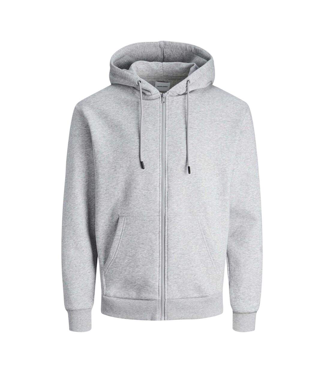 Veste À Capuche Bradley Homme Gris Clair Chiné Jack And Jones-2