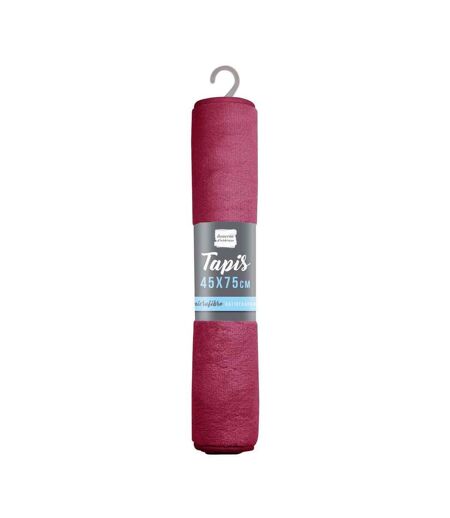Tapis de Bain Microfibre Vitamine 45x75cm Framboise