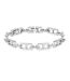 Mens Kode Chain Bracelet One Size Silver Boss-2