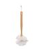 Brosse à Dos Fleur de Douche Textile 40cm Naturel-1