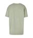 Build Your Brand Womens/Ladies Acid Wash Oversized T-Shirt (Soft Salvia) - UTRW9569