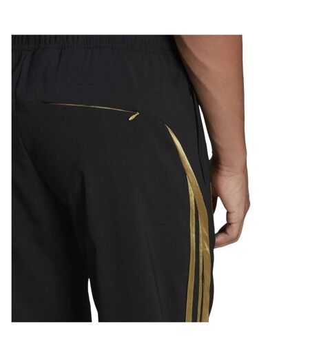 Unisex Adult 2021/22 Woven Arsenal Fc Training Jogging Bottoms Black Adidas