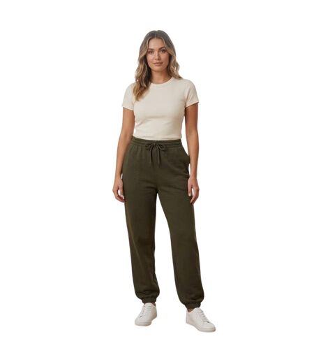 Unisex Adult Fleece Jogging Bottoms Army Green Reebok