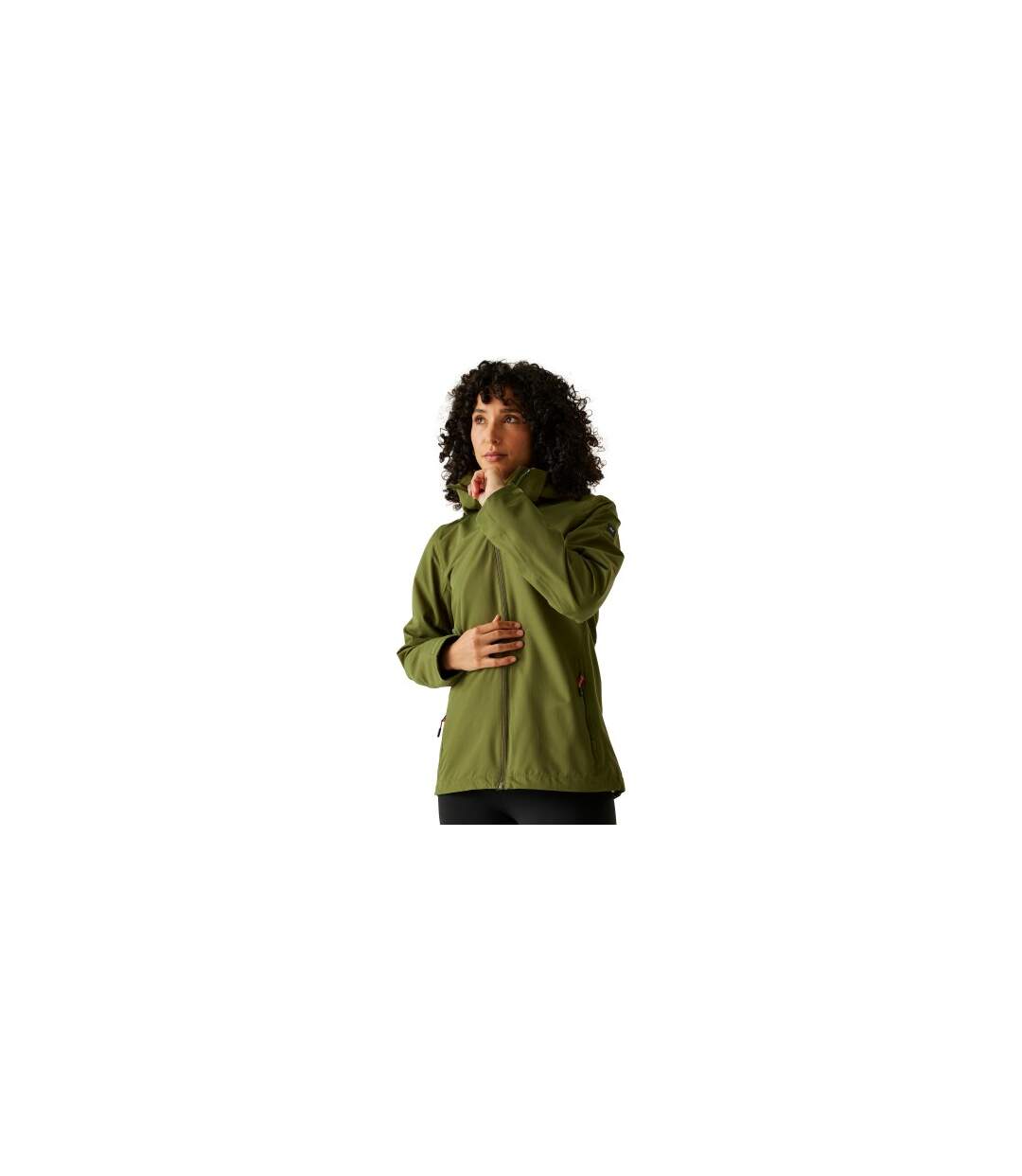 Veste Imperméable Oakhowe Femme Vert Néphrite Regatta-1