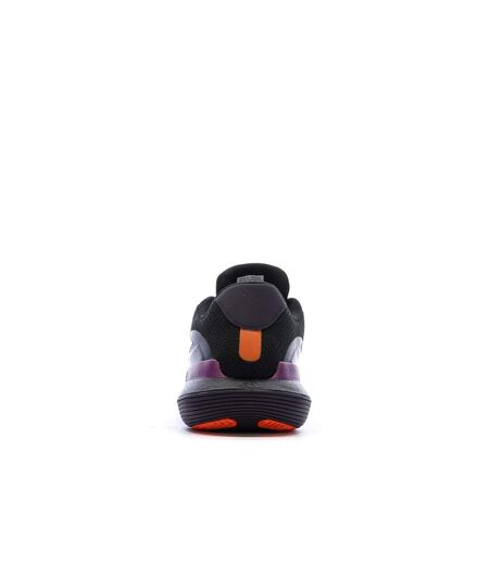 Baskets noires/violettes homme adidas bounce