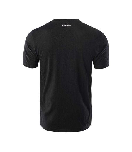T-shirt Motif/style Logo Rakan Homme Noir Hi-Tec