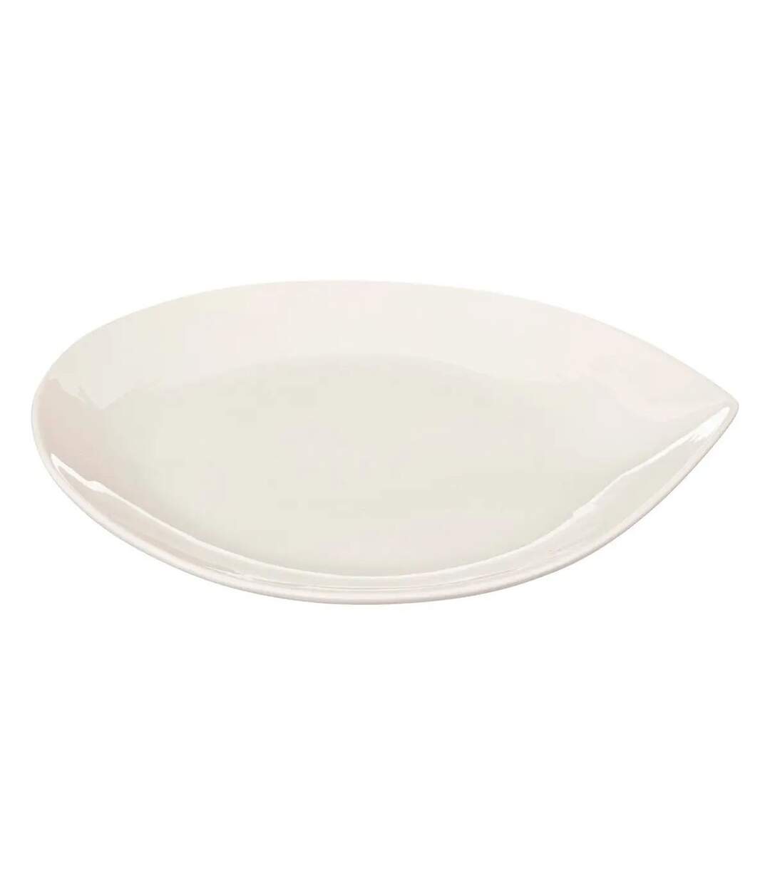 Lot de 6 Assiettes à Dessert Goutte 21cm Blanc-2