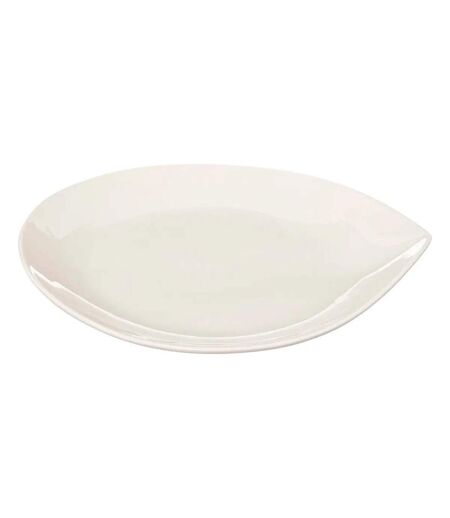 Lot de 6 Assiettes à Dessert Goutte 21cm Blanc