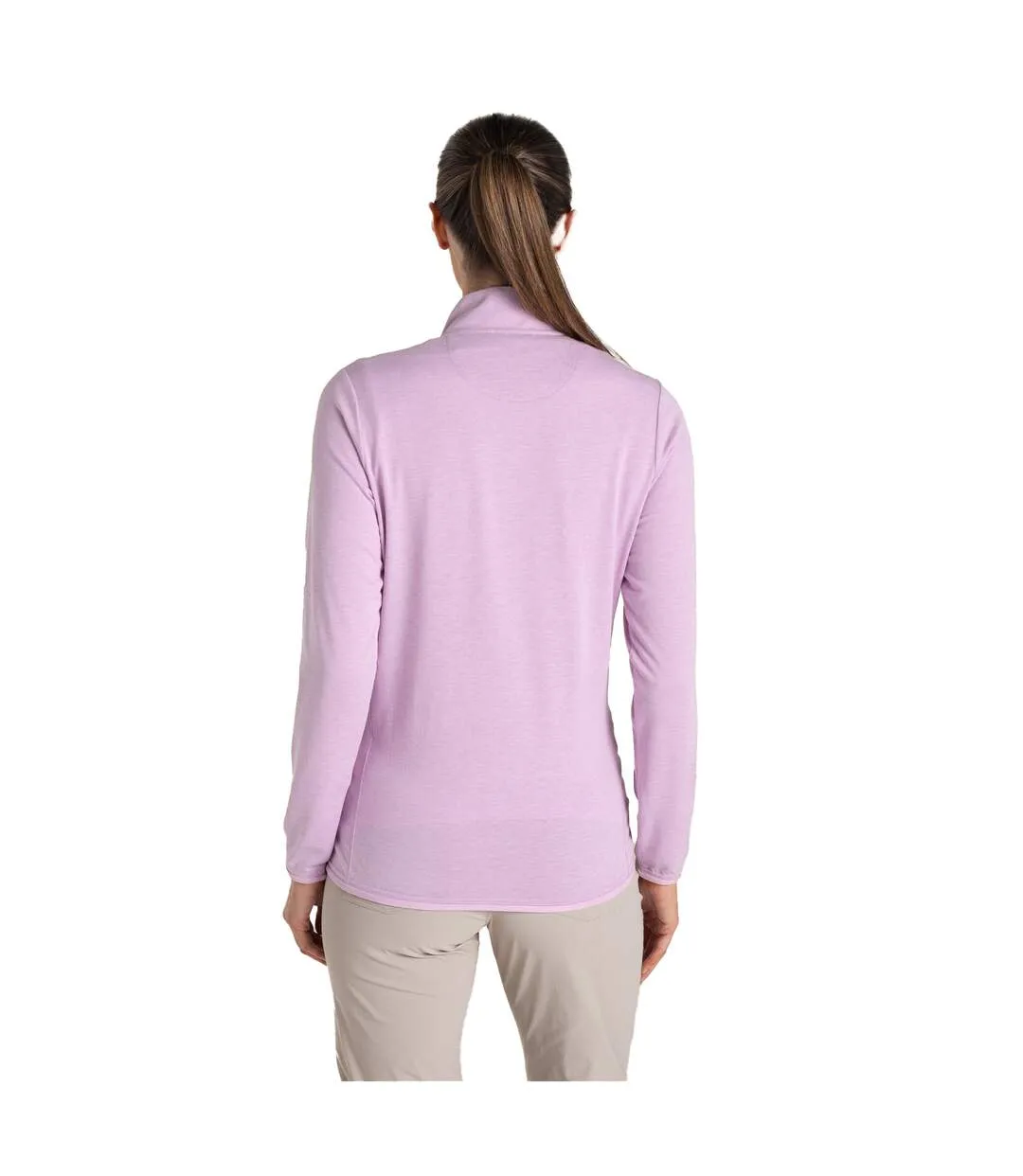 Womens/ladies Nosilife Evesham Full Zip Golf Jacket Orchid Craghoppers-3