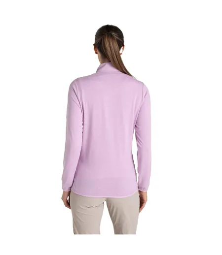 Womens/ladies Nosilife Evesham Full Zip Golf Jacket Orchid Craghoppers