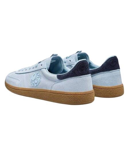 Mens Suede Trainers Powder Blue Pretty Green