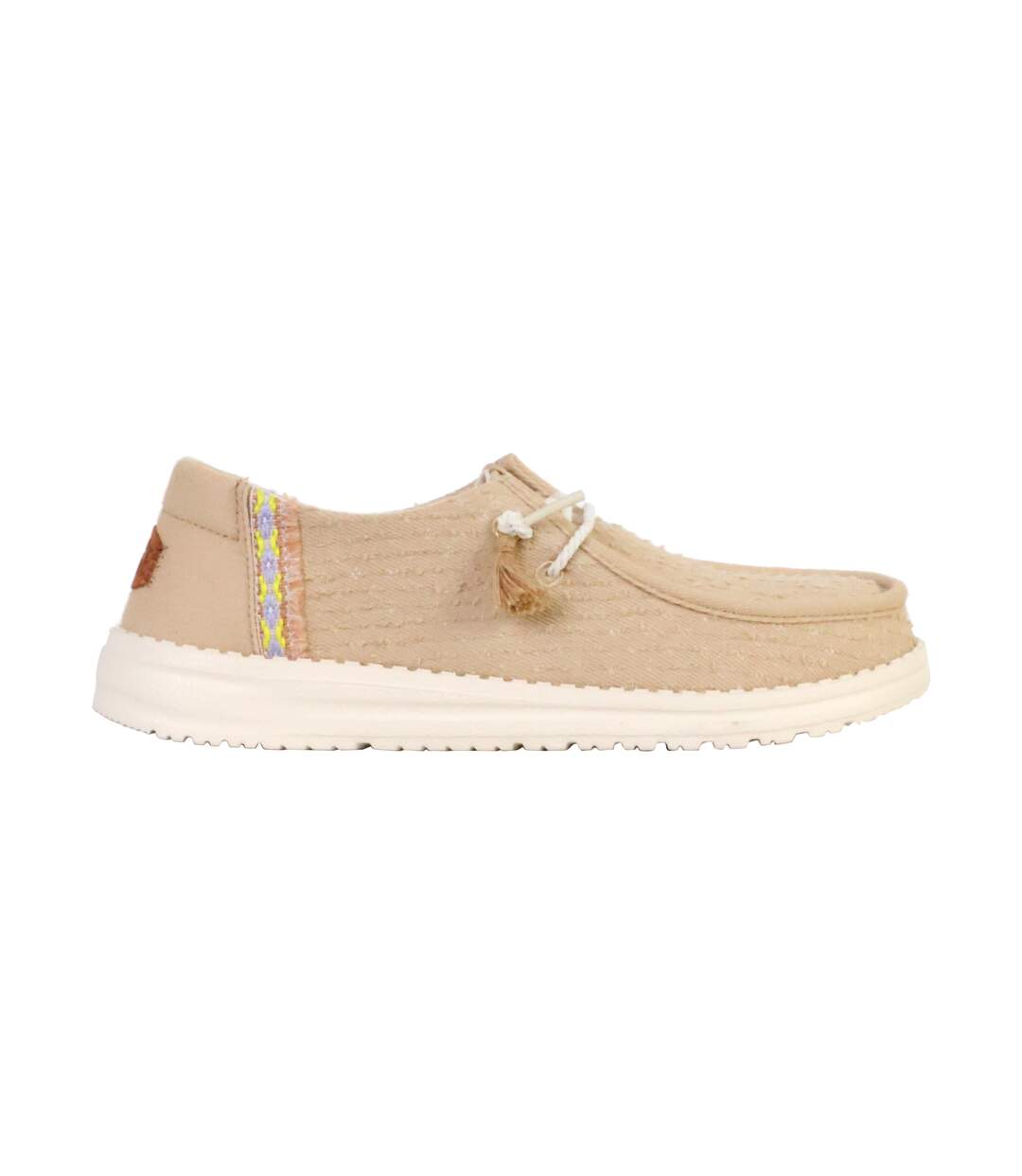 Mocassin à Lacets Hey Dude Wendy Perf Canvas-2