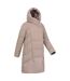 Womens/ladies Cosy Extreme Ii Wrap Down Jacket Taupe Mountain Warehouse-4