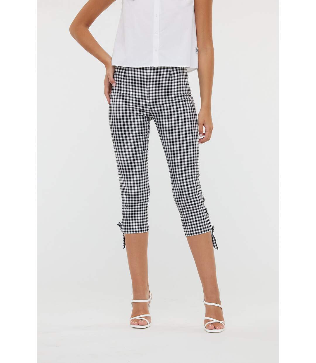 Pantalon viscose regular GEORGIA