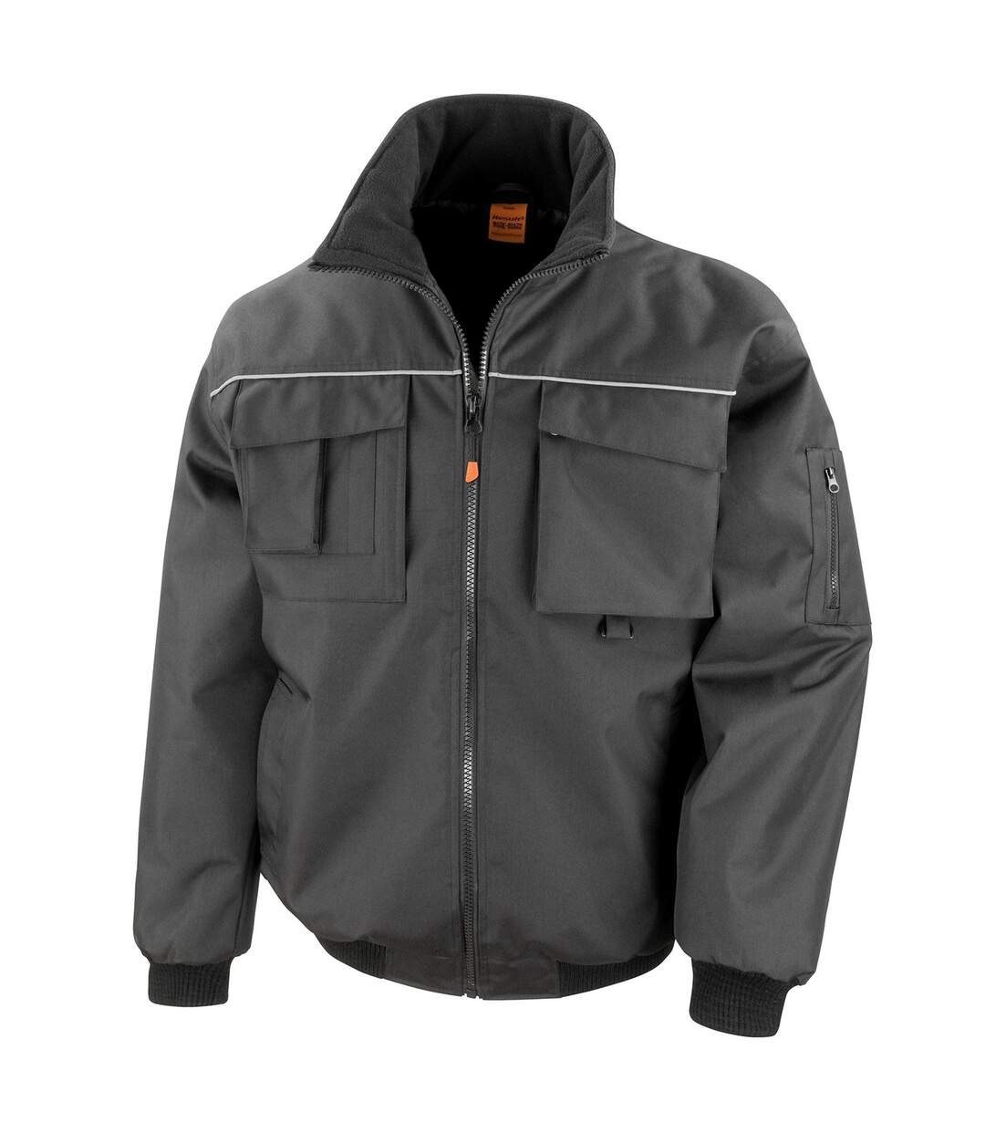 Blouson pilote sabre homme noir WORK-GUARD by Result WORK-GUARD by Result