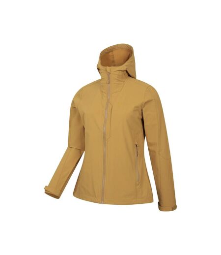 Veste softshell retreat femme moutarde Mountain Warehouse