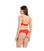 Soutien-gorge ampliforme coque moulée rouge Amélie-4