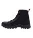 Mens Lucas Leather Combat Boots Black Firetrap-3