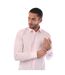Chemise H-hank-s-kent Homme Rose Boss-4