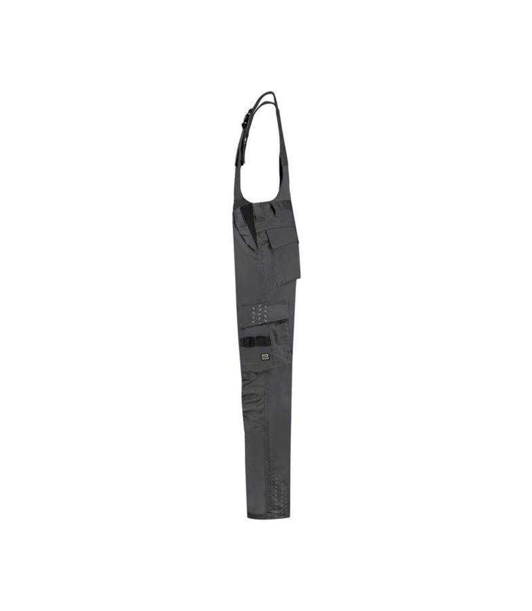 Unisex Adult Cordura Bib And Brace Overall Grey Tricorp-3