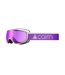 Masque de ski violet/blanc mixte cairn genius otg-1