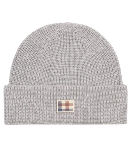 Unisex Adult Active Wool Blend Beanie Light Melange Aquascutum