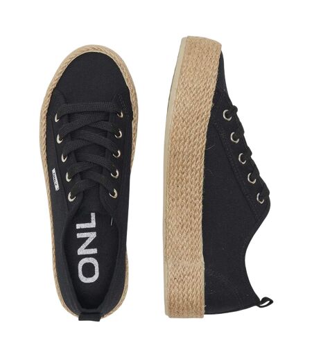 Womens/ladies Onlida 1 Trainers Black Only