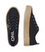 Womens/ladies Onlida 1 Trainers Black Only-4