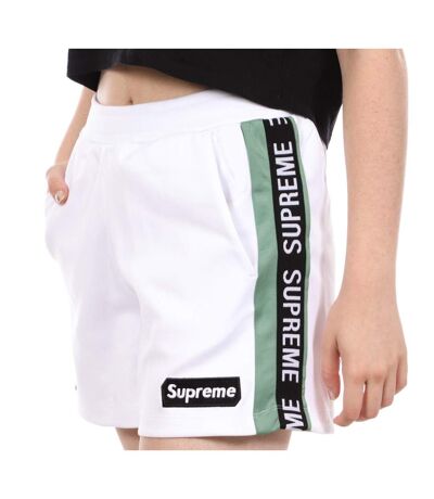 Short Blanc Femme Supreme Silvi - XL